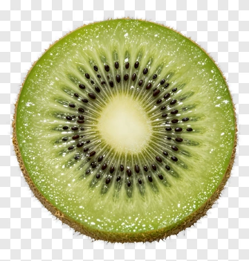 Sliced Kiwi Fruit PNG