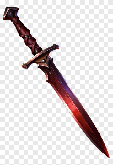 Red And Purple Sword PNG