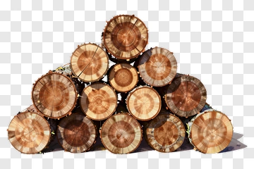 Stack Of Wood Stumps PNG