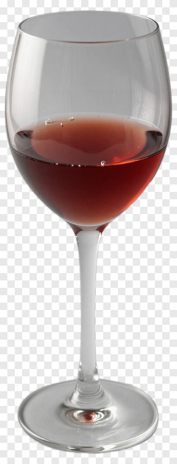 Wine Glass With Red Wine PNG