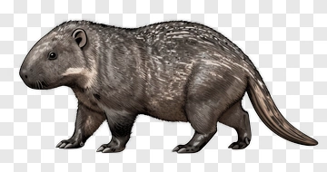Wombat Illustration PNG