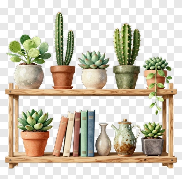 Cactus And Succulent Collection PNG
