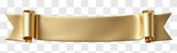 Gold Ribbon PNG