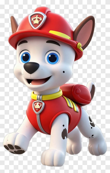 Puppy Firefighter Rescue Dog PNG