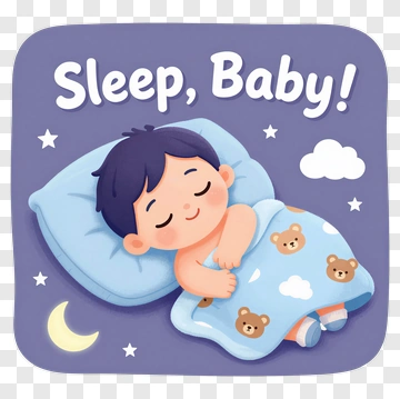Sleeping Baby PNG