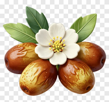 Jujube With Flower And Leaf PNG