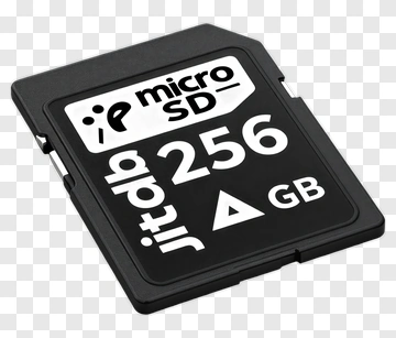 256 GB MicroSD Card PNG