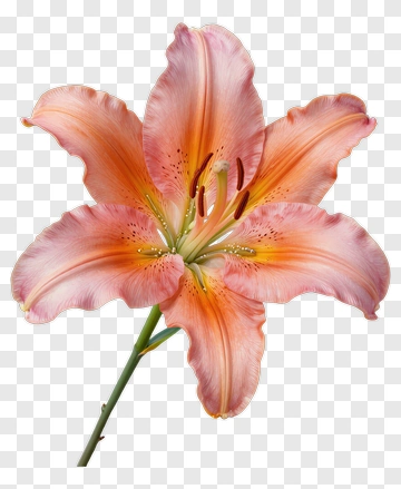 Pink Lily Flower PNG