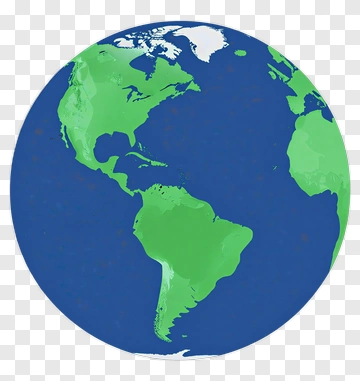Flat Earth Illustration PNG