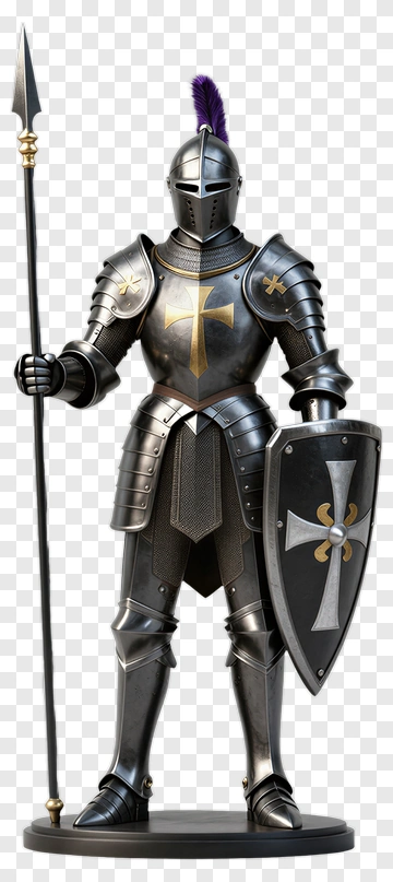 Knight In Full Armor PNG