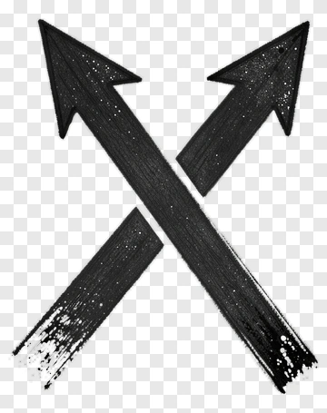 Crossed Arrows PNG