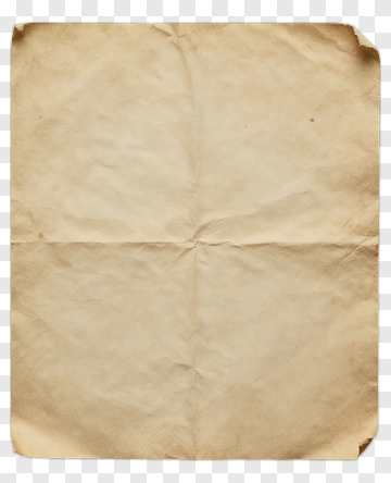 Crumpled Brown Paper PNG