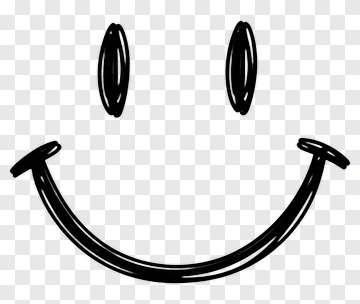 Simple Hand-Drawn Smile PNG