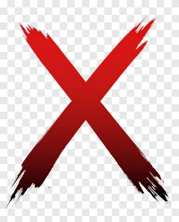 Red X Mark PNG