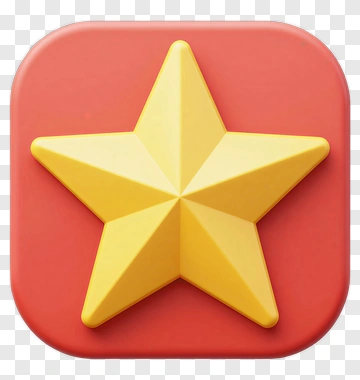 Yellow Star Icon PNG
