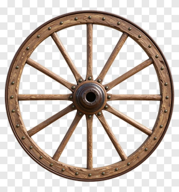 Wooden Wheel PNG