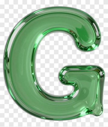 Green Letter G PNG