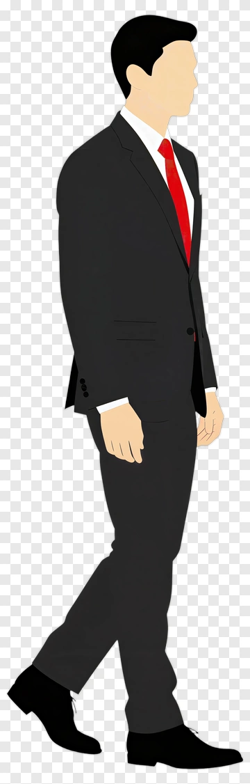 Man In Formal Suit PNG