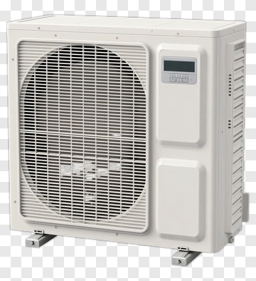 White Air Conditioner Outdoor Unit PNG