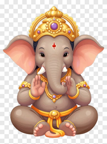 Ganesha The Elephant God PNG