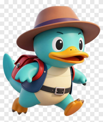 Blue Duck Explorer PNG