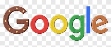 Google Logo Made Of Wooden Letters PNG