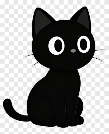 Black Cat PNG