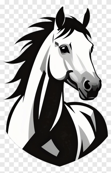 Horse Head Logo PNG