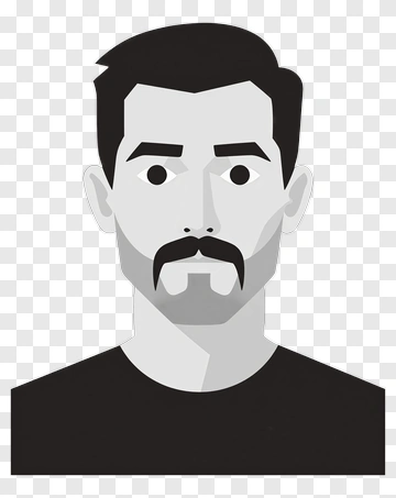 Man With Mustache And Goatee PNG