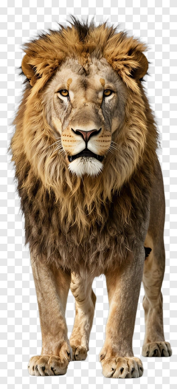 Lion With Mane PNG