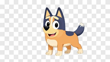 Bluey The Australian Cattle Dog PNG