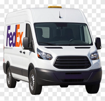 FedEx Van PNG