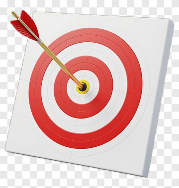 Arrow In Target Center PNG