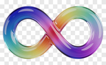 Rainbow Infinity Symbol PNG