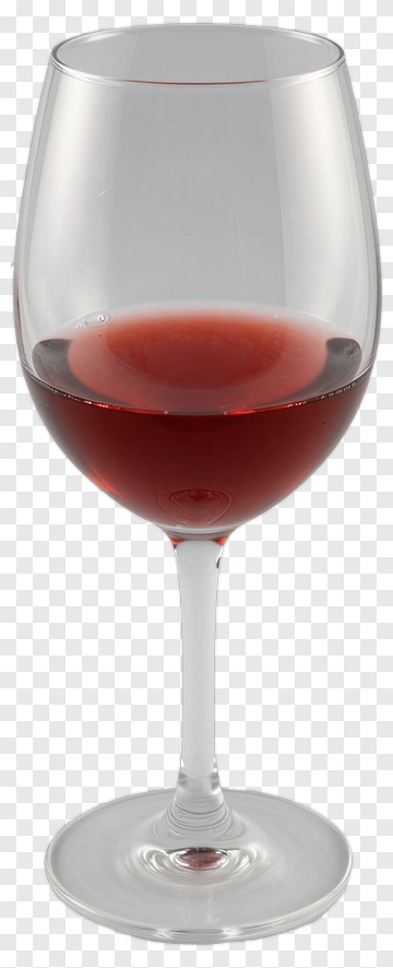 Wine Glass With Red Wine PNG