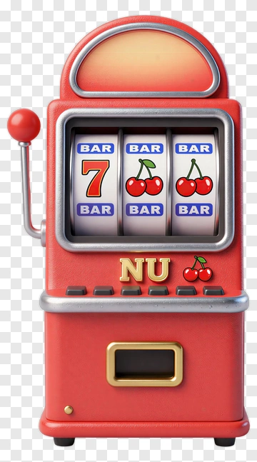 Vintage Slot Machine With Cherry And Seven PNG