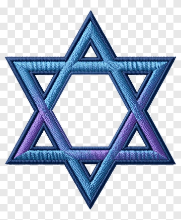 Star Of David Embroidery PNG