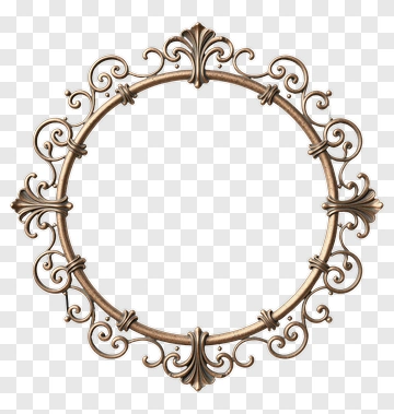 Ornate Gold Frame PNG