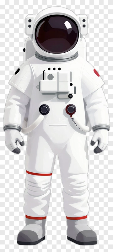 Astronaut In Space Suit PNG