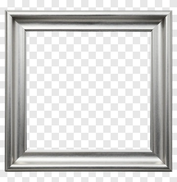 Silver Frame PNG