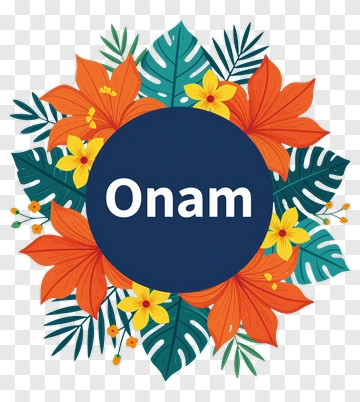 Onam Festival Design PNG
