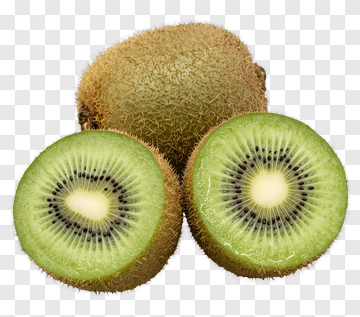 Sliced Kiwi Fruit PNG