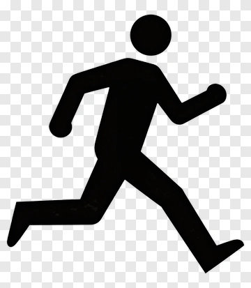 Running Person Icon PNG
