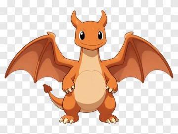 Charmander The Dragon Pokemon PNG