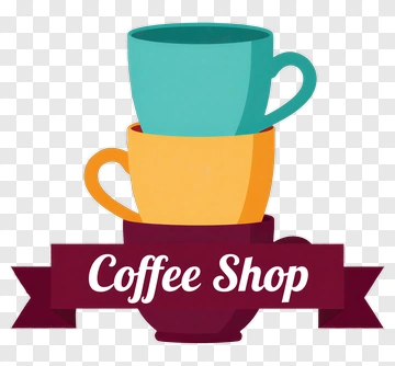 Coffee Shop Logo PNG