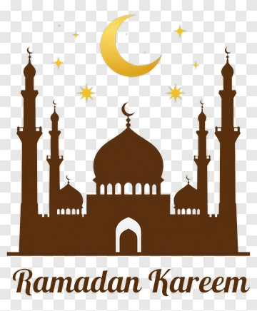 Ramadan Kareem Mosque Design PNG