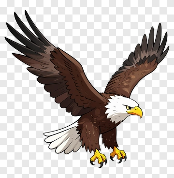 Cartoon Eagle PNG