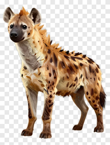 Hyena Standing PNG