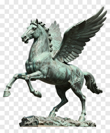 Pegasus Statue PNG