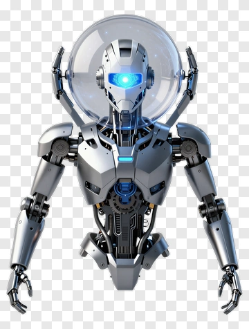 Robot In Space Suit PNG